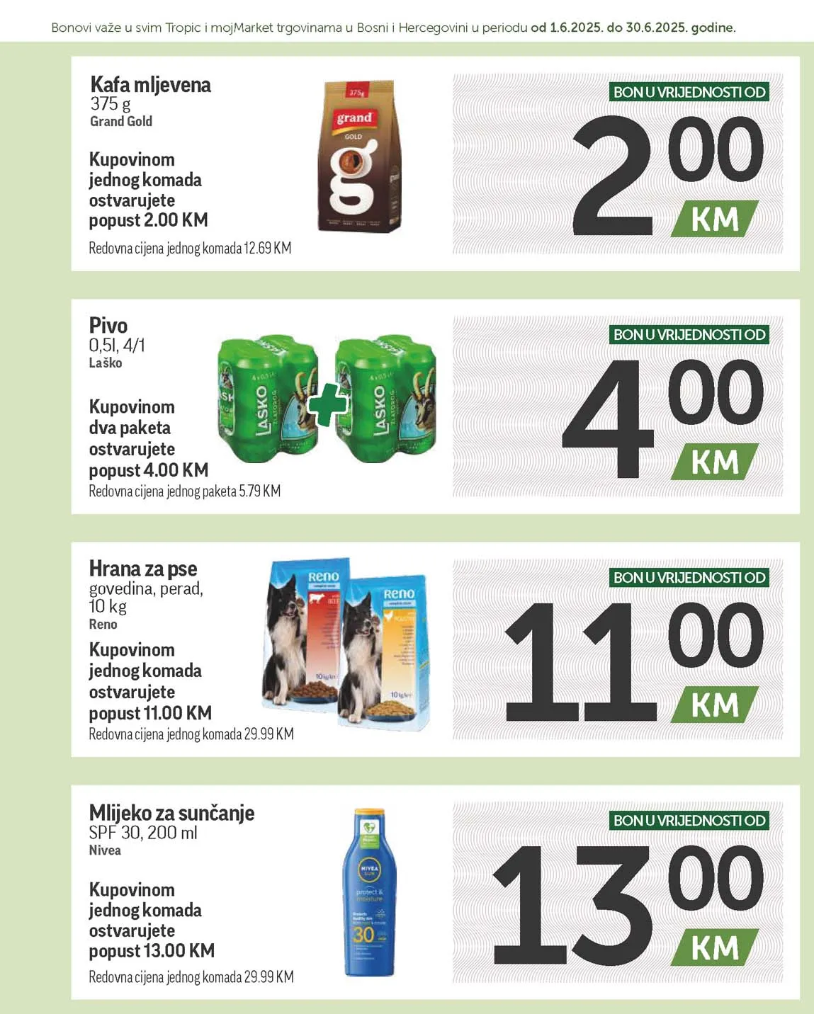 katalog bonbonjera Tropic i Moj market snizenja