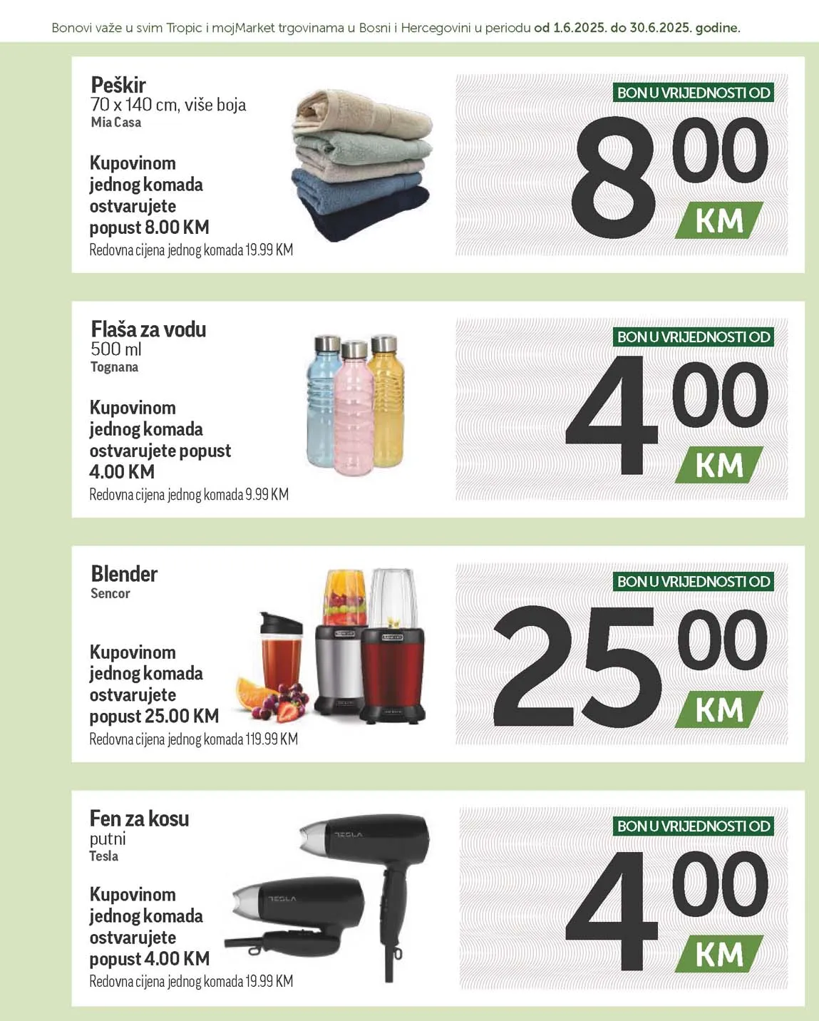 katalog bonbonjera Tropic i Moj market snizenja