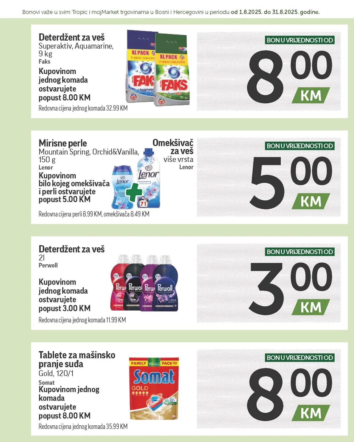 katalog bonbonjera Tropic i Moj market snizenja