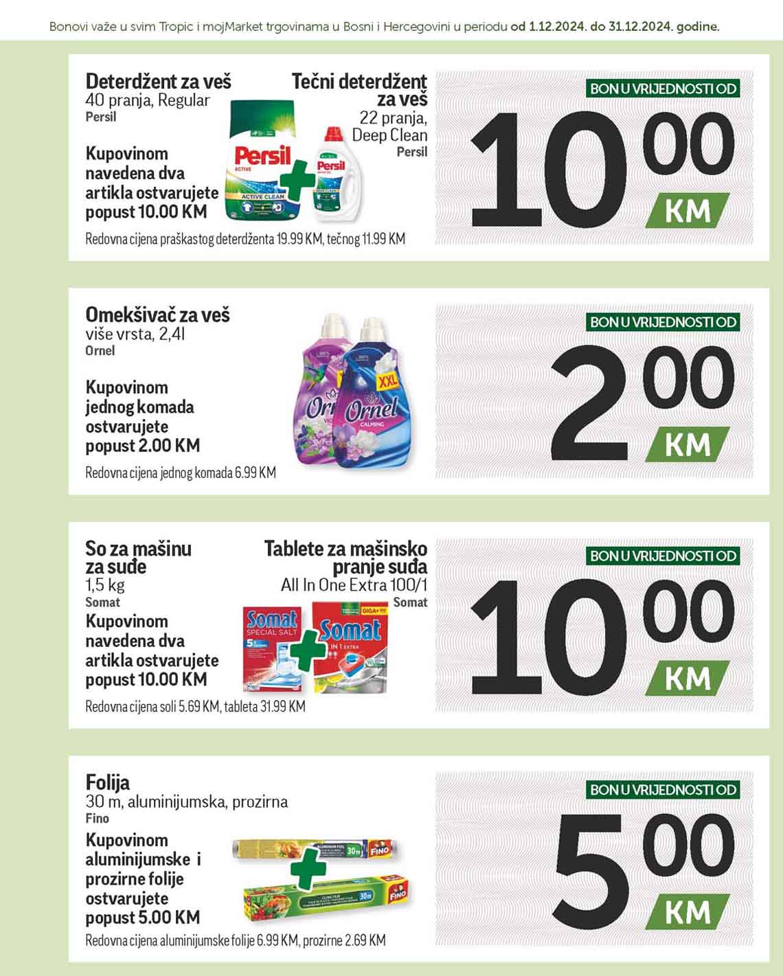 katalog bonbonjera Tropic i Moj market snizenja