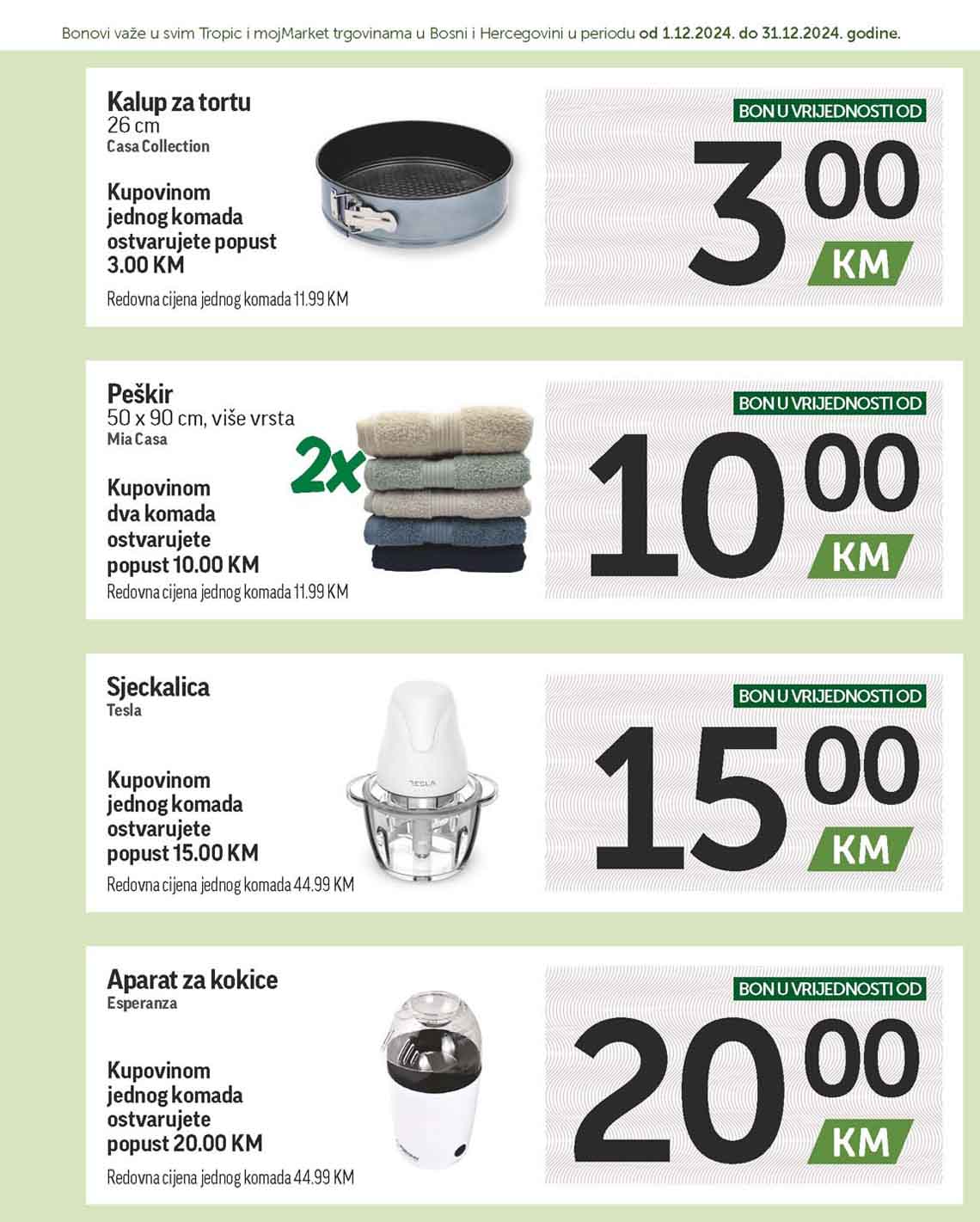 katalog bonbonjera Tropic i Moj market snizenja