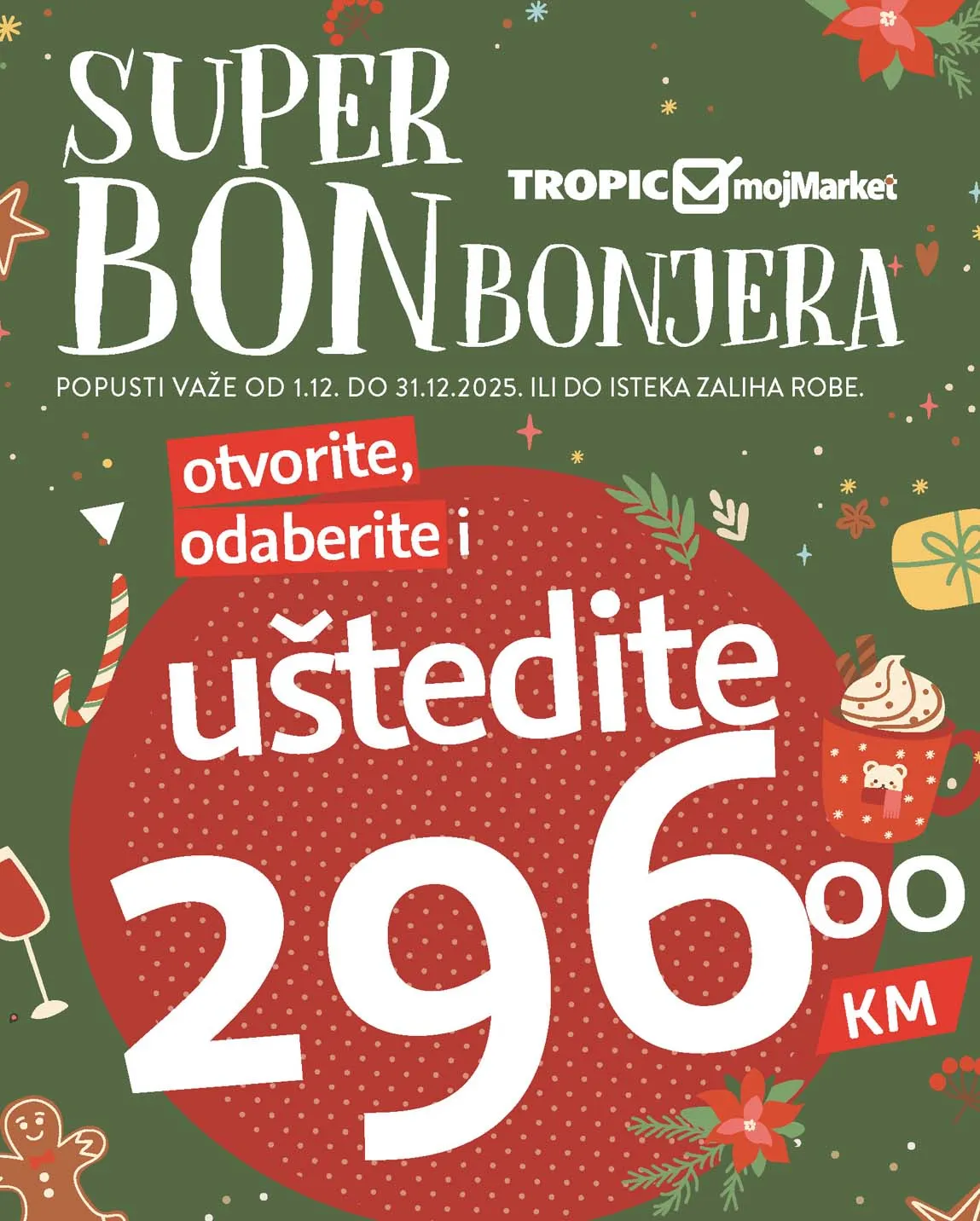 katalog bonbonjera Tropic i Moj market snizenja