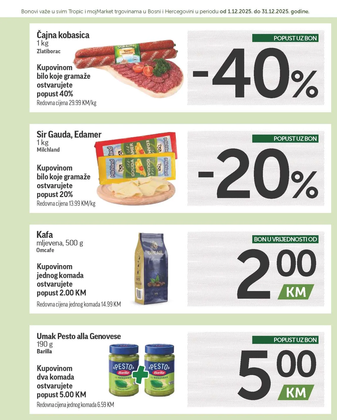 katalog bonbonjera Tropic i Moj market snizenja