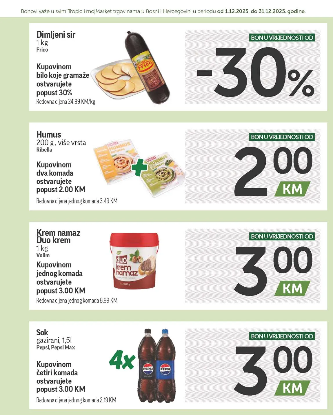 katalog bonbonjera Tropic i Moj market snizenja