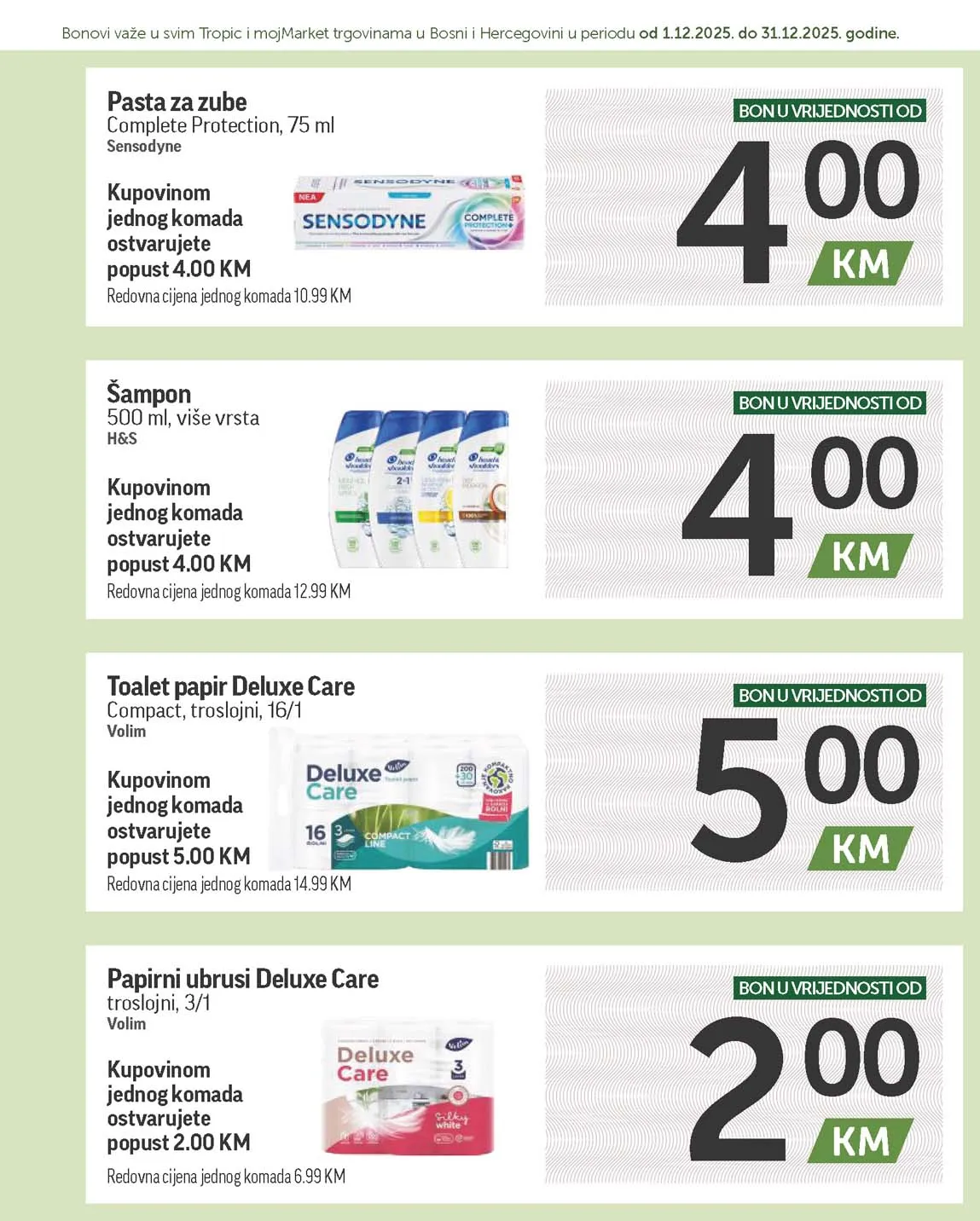 katalog bonbonjera Tropic i Moj market snizenja