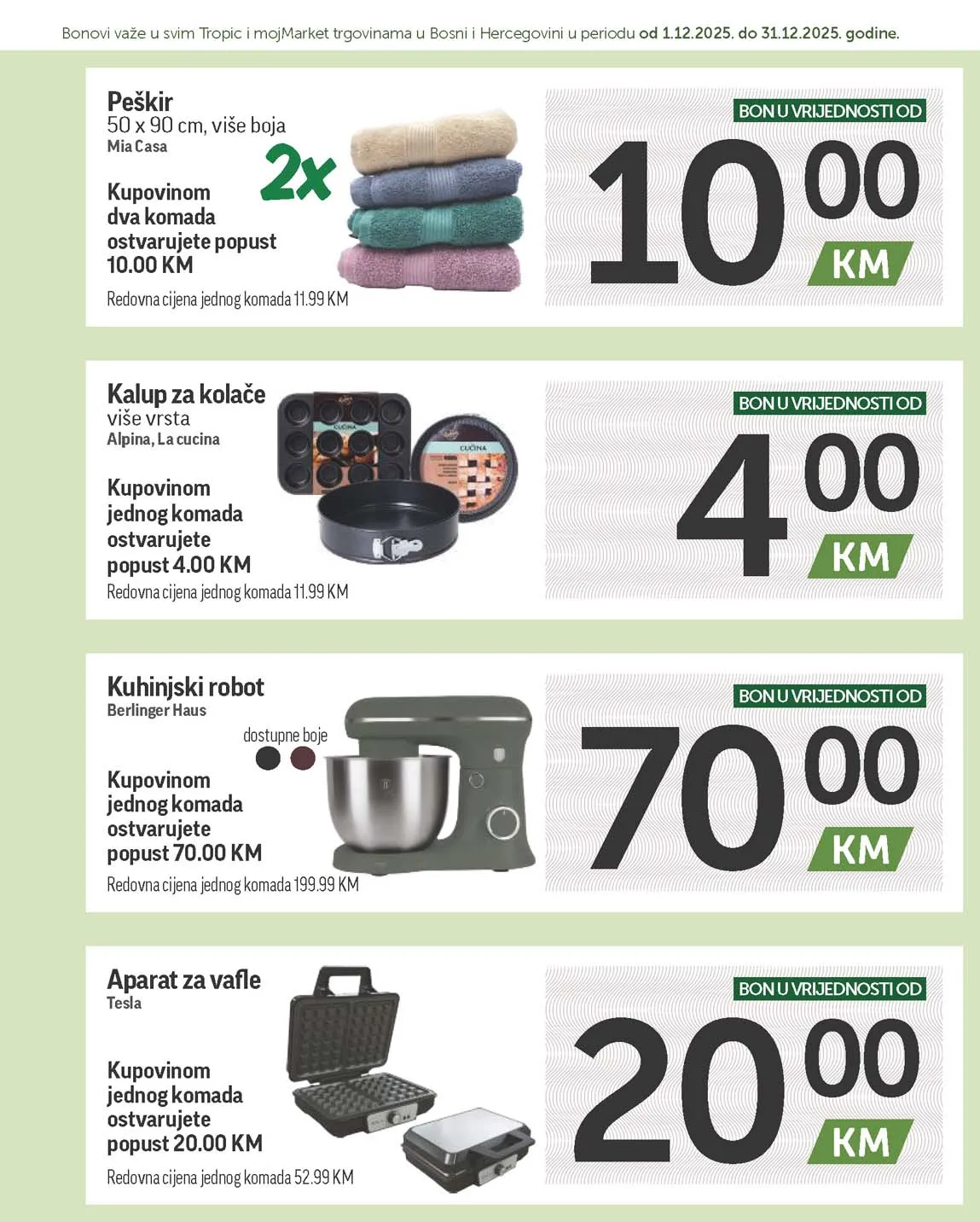katalog bonbonjera Tropic i Moj market snizenja