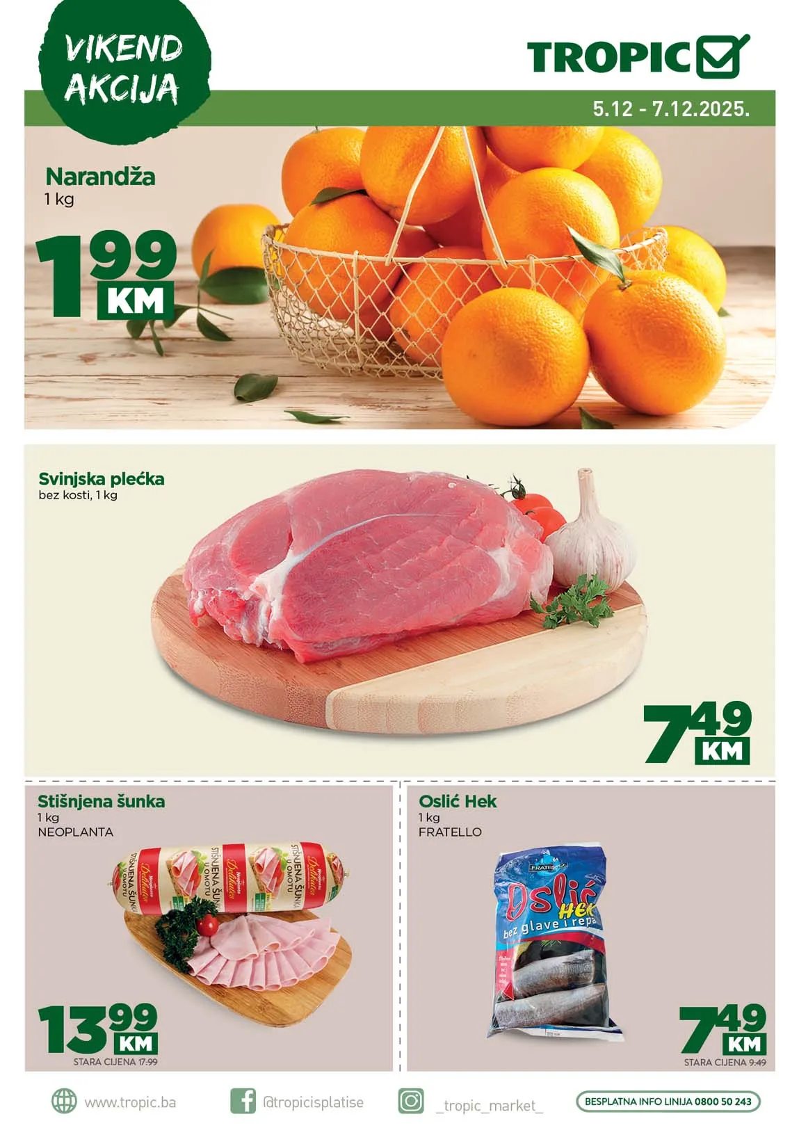 Tropic Vikend akcija sniženja