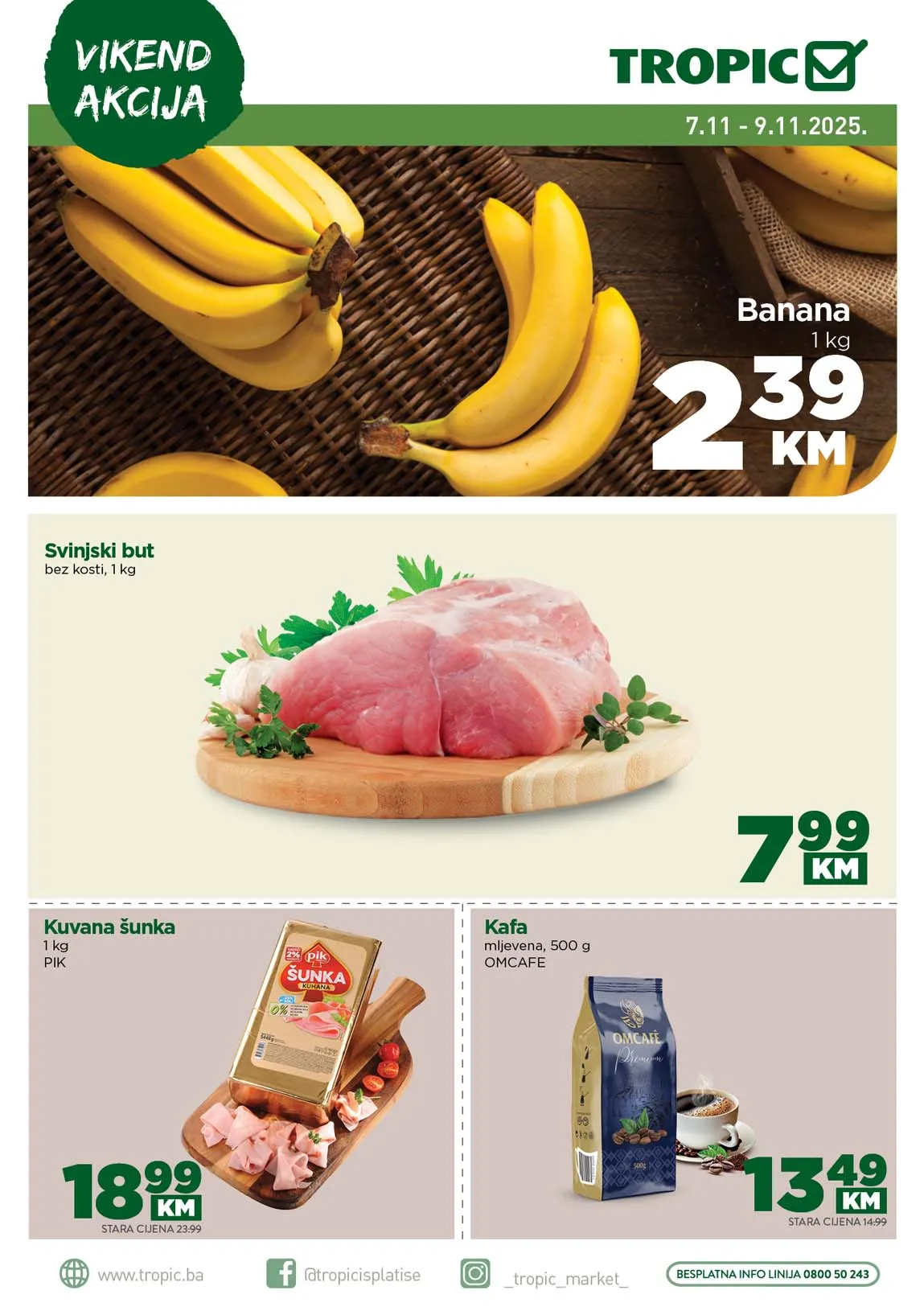 Tropic Vikend akcija sniženja