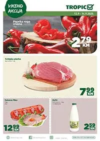 Tropic vikend akcija – Sniženja do 14.09.2025 