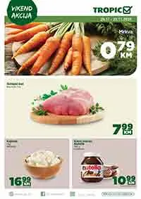 Tropic vikend akcija – Sniženja do 23.11.2025
