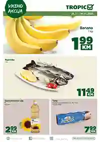 Tropic vikend akcija – Sniženja do 30.11.2025