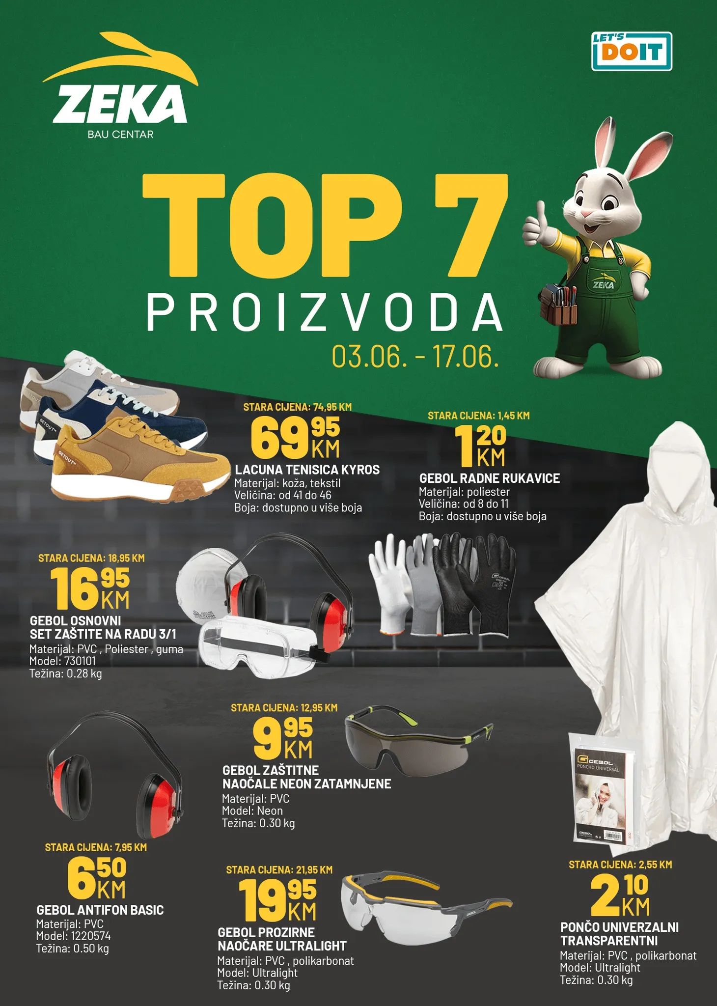 Zeka akcija TOP 7 Proizvoda sniženja do 17.06.2025