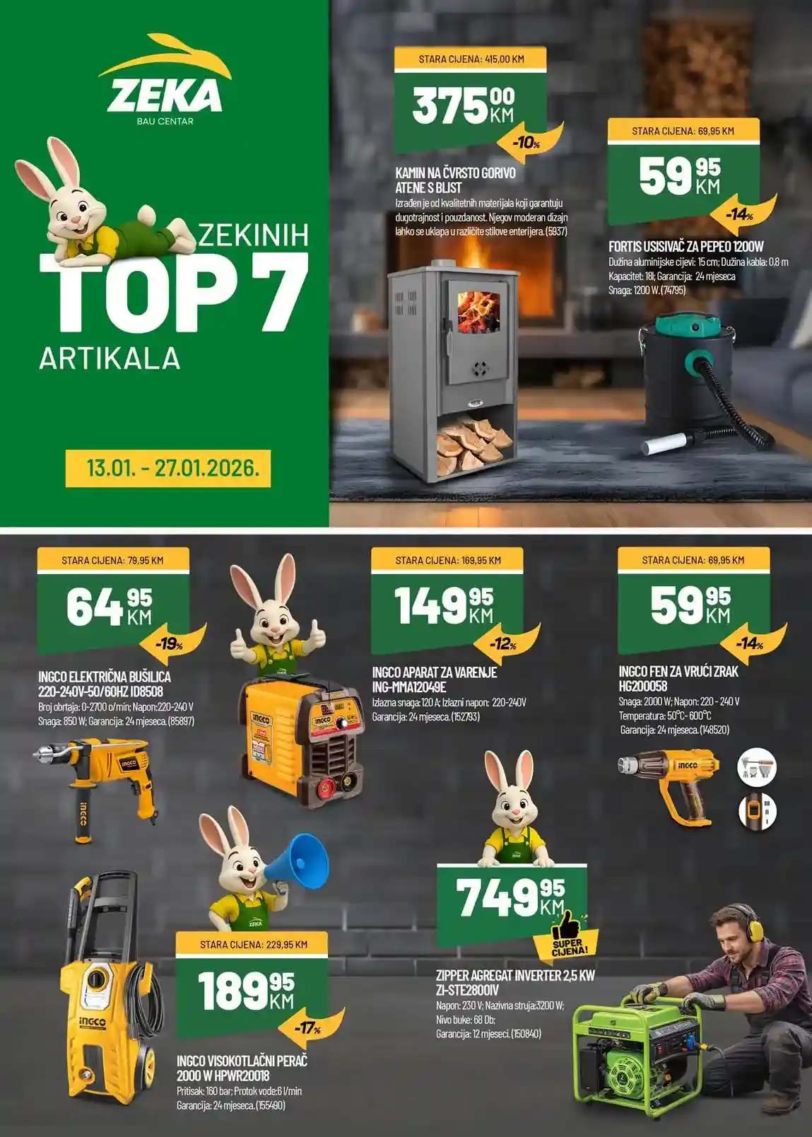 Black friday Zeka Zeka Baucentar