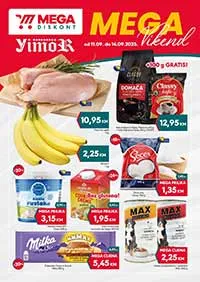 YIMOR i MEGA Diskont Vikend akcija sniženja do 14.09.2025 