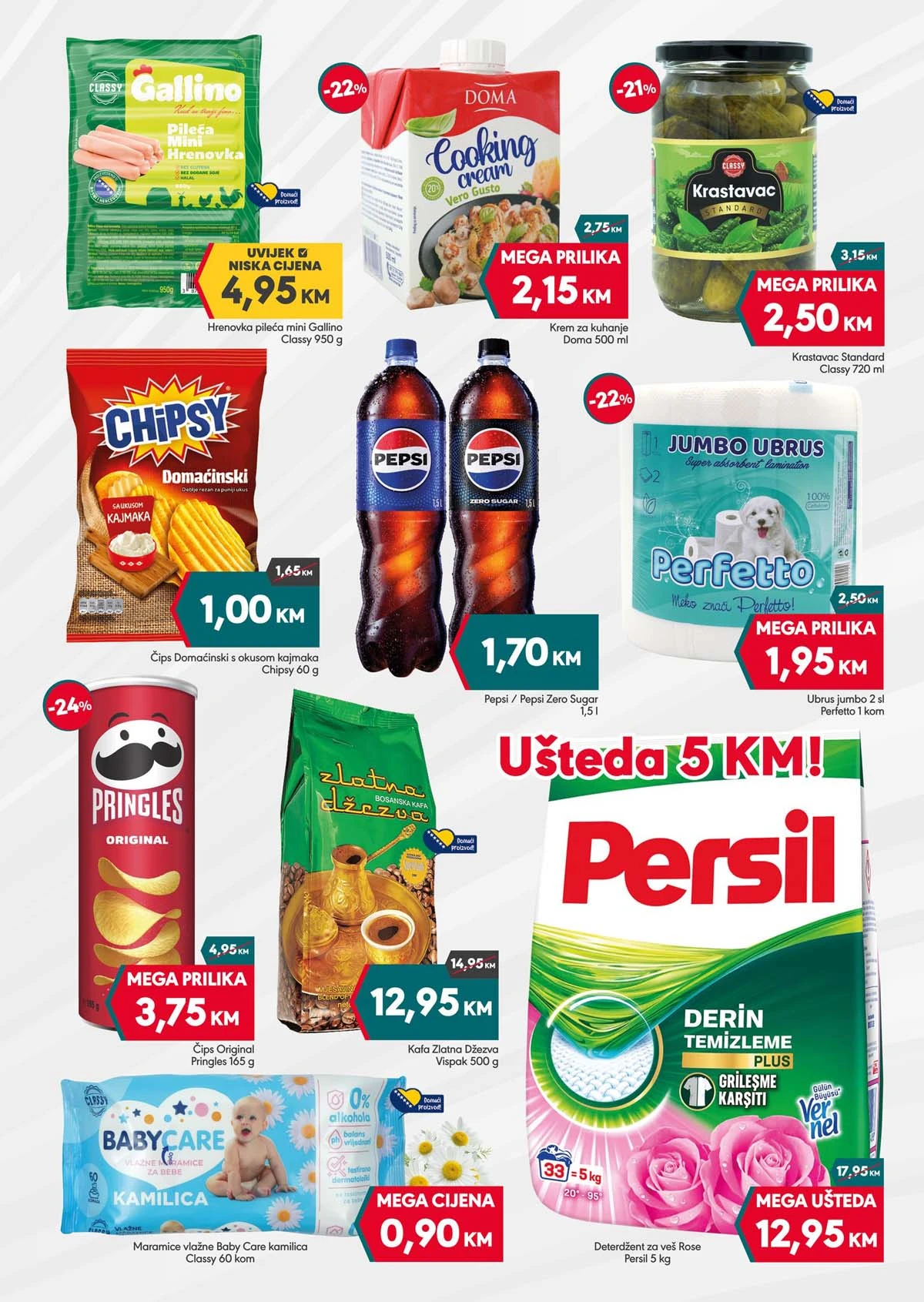 Yimor i Mega Diskont vikend akcija do 38% sniženja prehrana piće kućne potrepštine BiH – strana 2