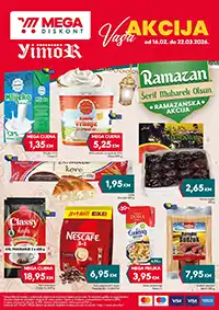 Yimor i Mega Diskont VAŠA akcija – sniženja do 22. marta 2026