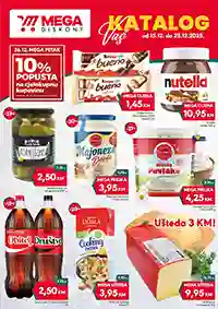 Mega Diskont akcija – katalog sniženja do 25. decembra 2025